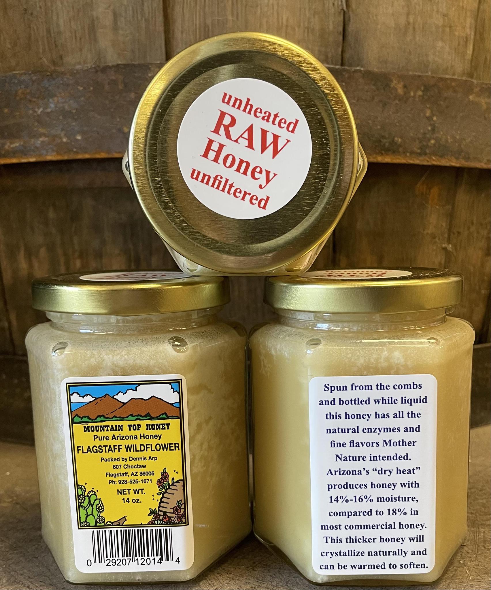Mountain Top Honey - Raw, unheated, unfiltered Flagstaff