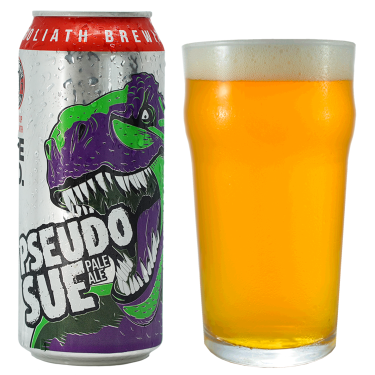 Pseudo Sue Pale Ale Toppling Goliath Brewing Co. 16 oz can High