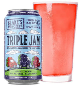Triple Jam - Blakes Hard Cider Co - 12 oz can