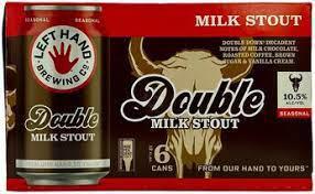 Double Milk Stout - Left Hand Brewing Co. - 12 oz can