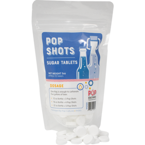 Pop Cultures | Pop Shots Sugar Tablets | Carbonation Tablets