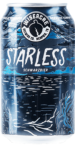 Starless Schwarzbier - Wiseacre Brewing Co - 12 oz can