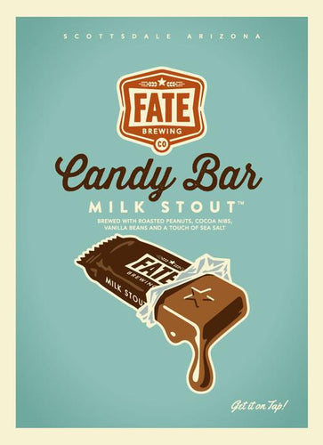 Candy Bar Milk Stout - Fate Brewing Co - 16 oz can