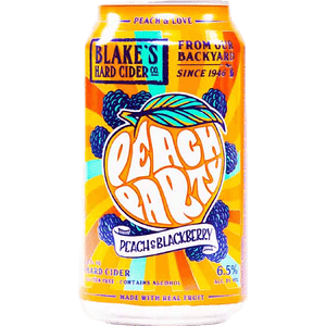 Peach Party Cider - Blake's Hard Cider Co. - 12 oz can