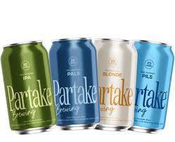 Partake N/A Variety Pack - Partake Brewing co - 12 pack of 12 oz cans