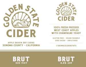 Brut - Golden State Cider - 16 oz can