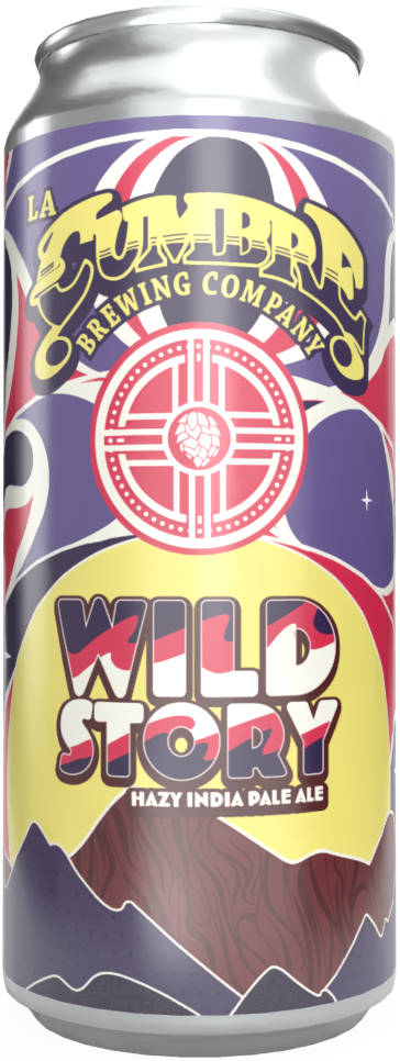 Wild Story Hazy IPA - La Cumbre Brewing Co - 16 oz can