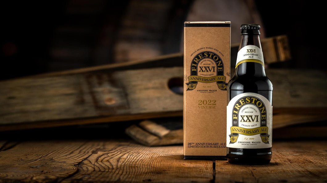 XXVI Anniversary Ale - Firestone Walker Brewing Co - 12 oz bottle