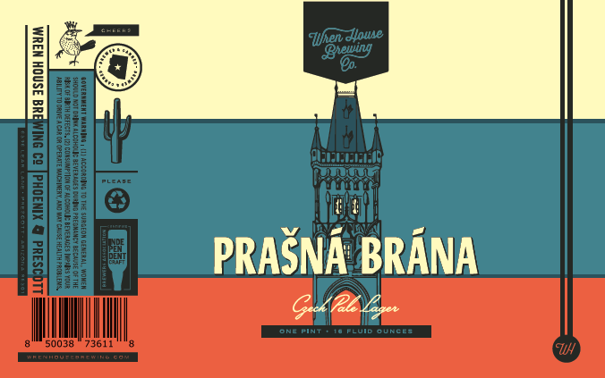 Prašná Brána - Wren House Brewing Company - 16 oz can