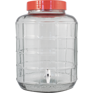Wide Mouth Glass Carboy with Spigot - 4 gal.