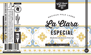 La Clara Especial - Wren House Brewing Co - 16 oz can