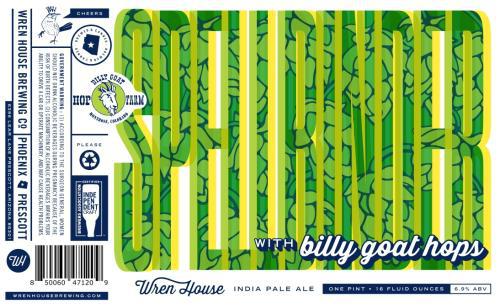 Spellbinder with Billy Goat Hops - Wrenhouse Brewing - 16 oz can