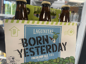 Born Yesterday IPA - Lagunitas Brewing co - 12 oz bottle