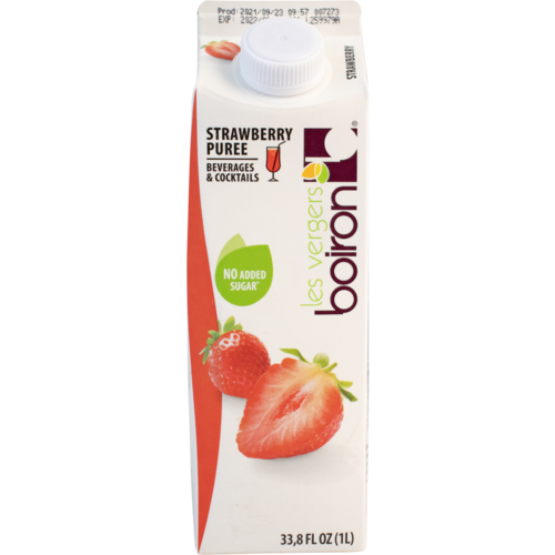 Boiron Strawberry Fruit Puree | 100% Fruit | Shelf Stable | 33 oz