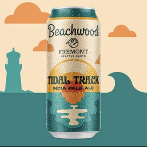 Tidal Track WC IPA - Beachwood Brewing  Collaboration with Fremont Brewing - 16 oz can