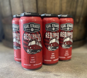 Red Trolley Ale - Karl Strauss Brewing - 16 oz can