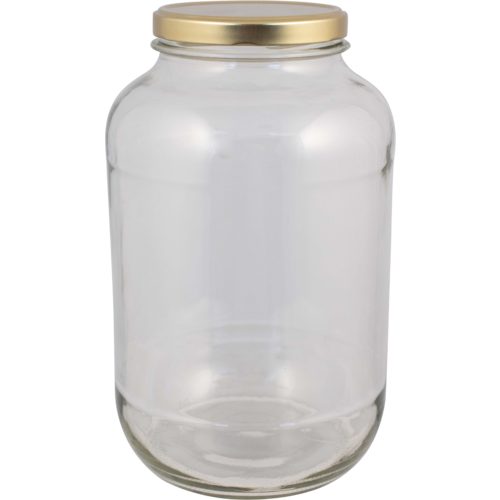 1 gallon wide mouth jar 100mm with lid