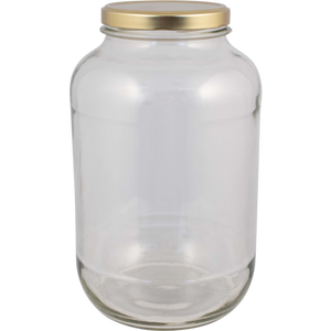1 gallon wide mouth jar 100mm with lid