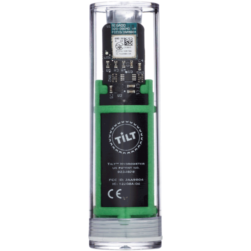 Tilt™ Hydrometer and Thermometer - Green