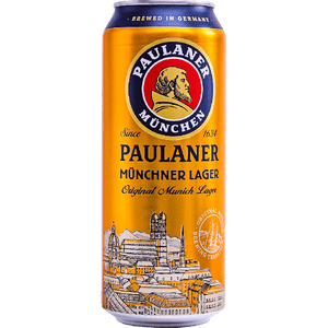 Original Munich Lager - Paulaner Brauerei - 19.2 oz can