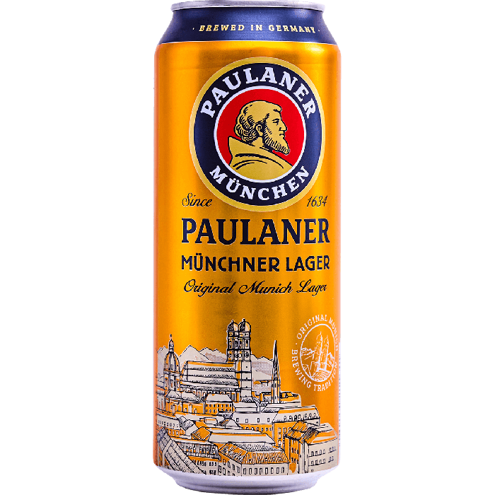 Original Munich Lager - Paulaner Brauerei - 19.2 oz can