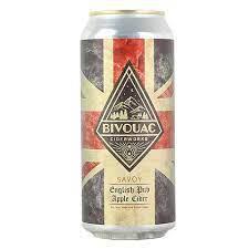 Savoy English Pub Apple Cider - Bivouac Craft Cider - 16 oz can