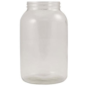 wide mouth glass jar 110 mm