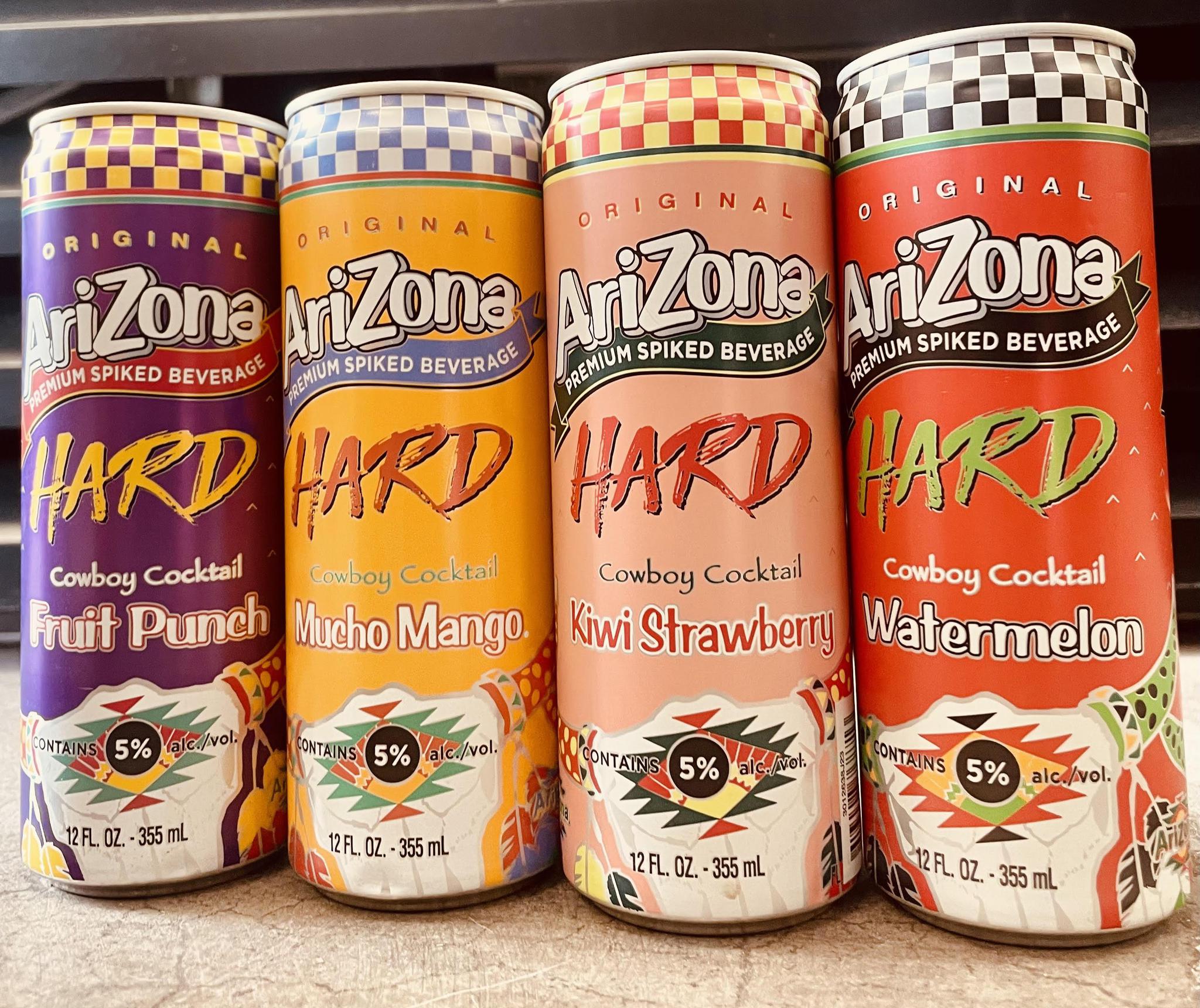 Arizona Hard Cowboy Cocktail variety pack - four 12 oz cans – High