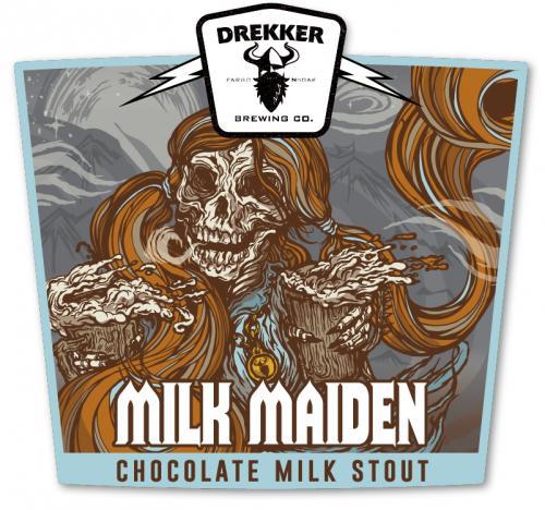 Milk Maiden Stout - Drekker Brewing Co - 16 oz Can