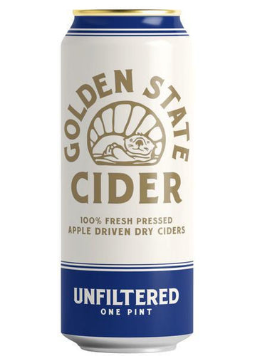 Unfiltered Hard Cider - Golden State Cider - 16 oz can