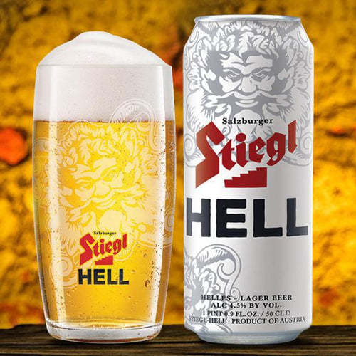 Stiegl Hell - Stieglbrauerei zu Salzburg - 500 ml can