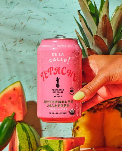 Viva La Vida Watermelon Jalapeno Tepache - De La Calle - 12 oz can