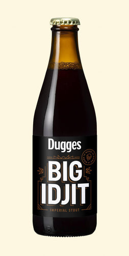 Big Idjit Imperial Stout - Dugges Bryggeri - 330 ml bottle