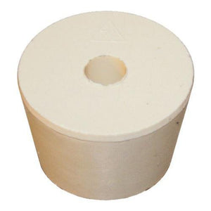 #7 1/2 Drilled Rubber Stopper
