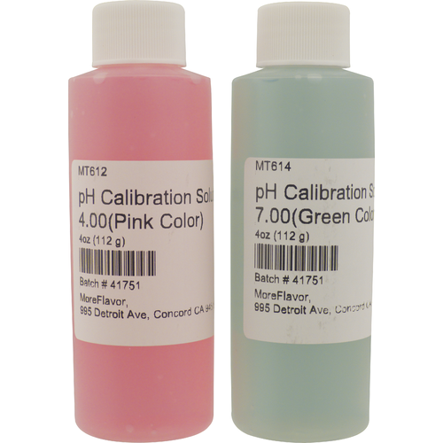 pH Calibration Solution - 4 and 7 test