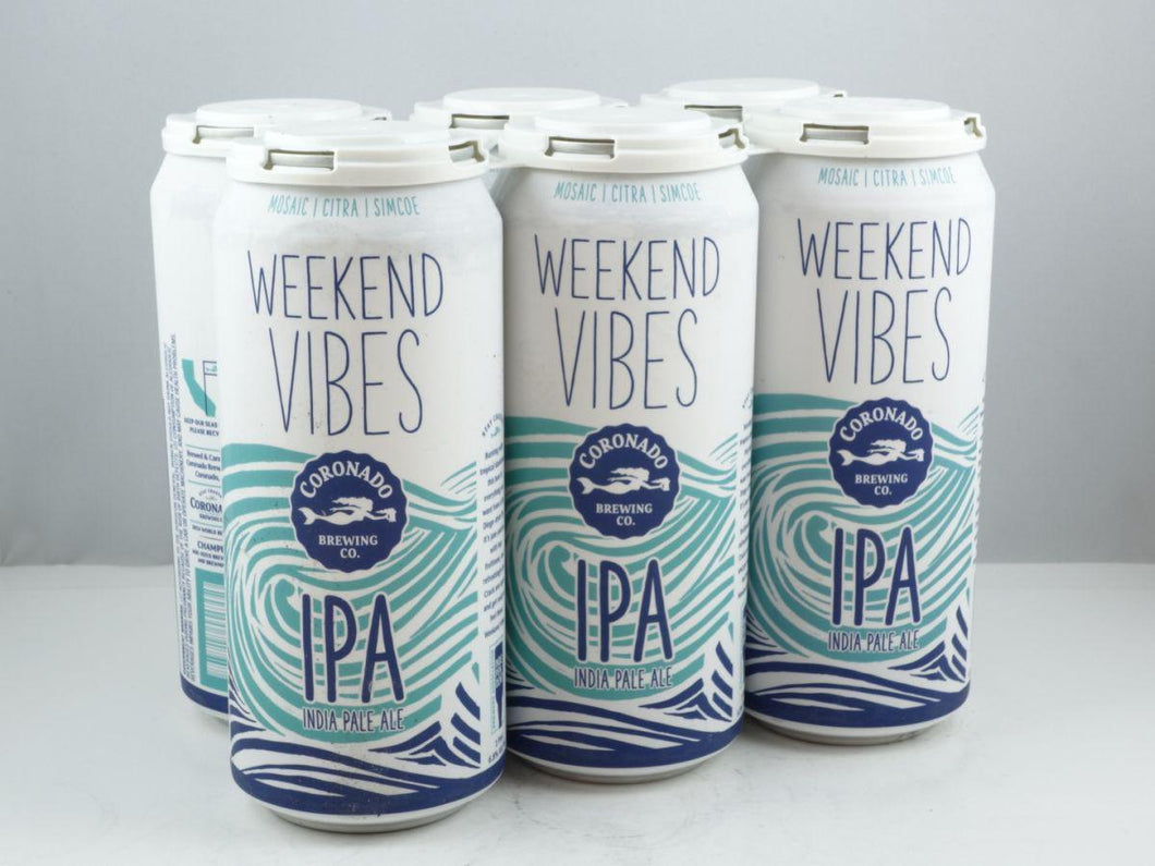 Weekend Vibes IPA - Coronado Brewing co - 16 oz can