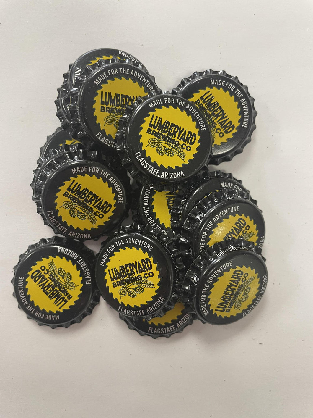 Lumberyard Brewing Co - Bottle Caps - about 60 pieces