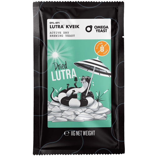 OYL071GF Dried Lutra Kveik Gluten-Free - Omega Yeast