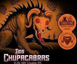 Dos Chupacabras Double IPA - Tombstone Brewing Co - 16 oz can