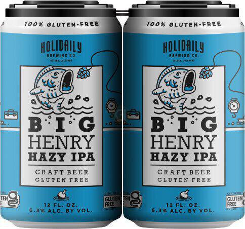 Big Henry Hazy IPA - Holidaily Brewing Co - 12 oz can