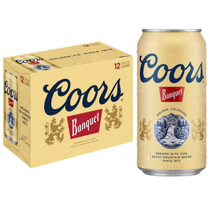Coors Banquet - 12 pack of 12 oz cans