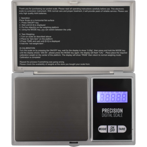 Brewmaster Precision Digital Brewing Scale | Hops, Brewing Salts & Additives | 500g | .01g