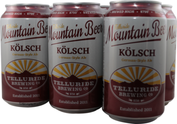 Mountain Beer - Telluride Brewing Co - 12 oz can