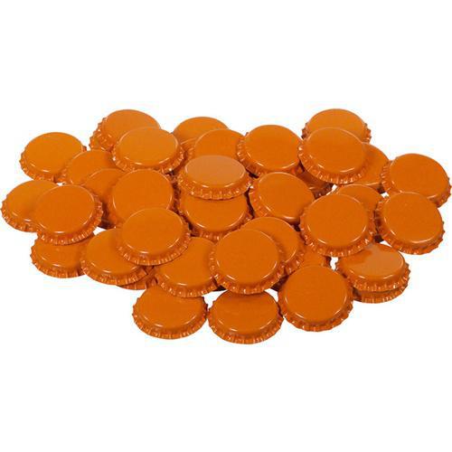 Bottle Caps - Orange