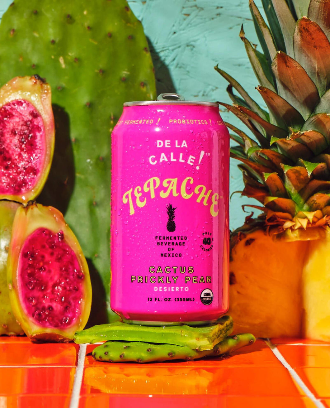 where to buy prickly pear cactus juice Desierto Cactus Prickly Pear Tepache - De La Calle