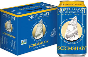 Scrimshaw Pilsner - North Coast Brewing - 12 pack of 12 oz cans