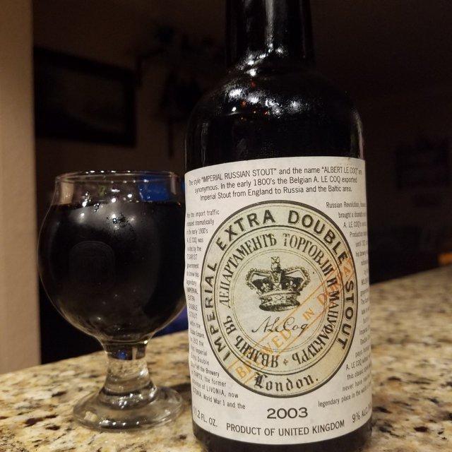 Imperial Extra Double Stout vintage 2003 - Harvey and Son - 11.2 oz bottle
