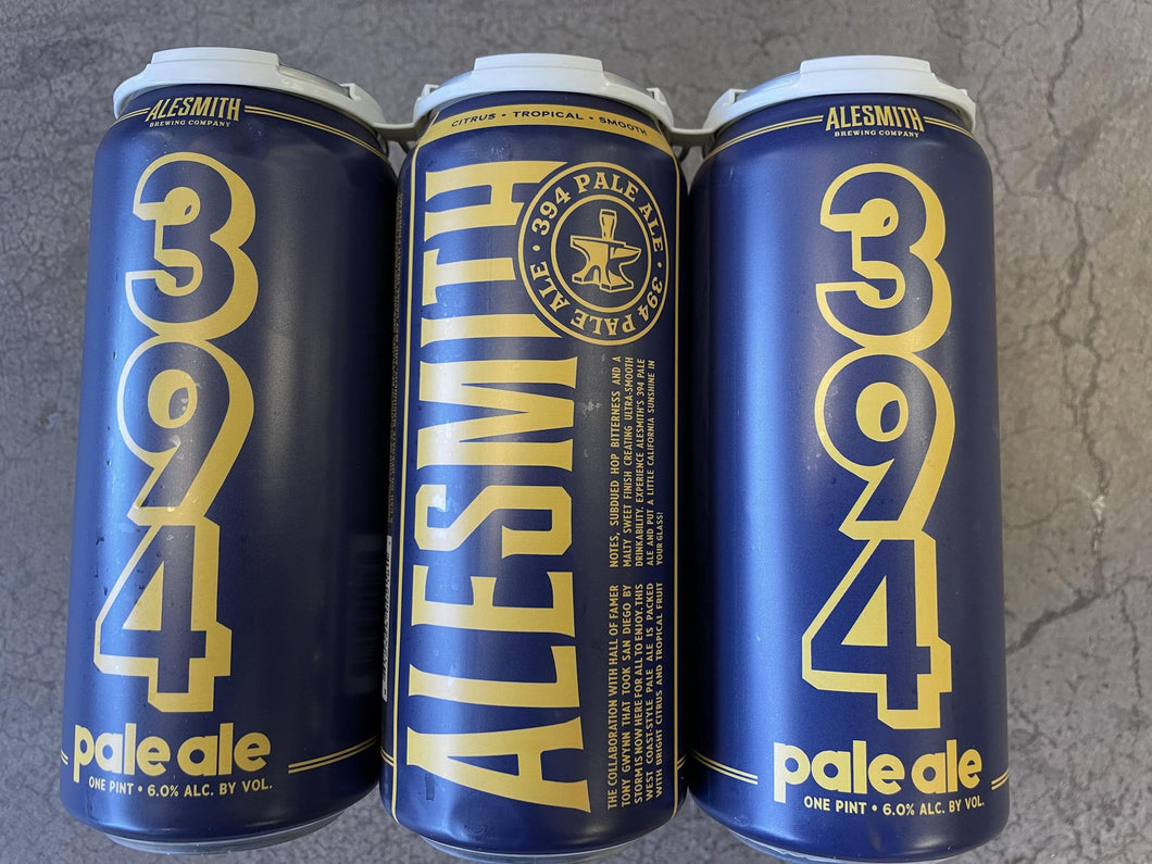 .394 Pale Ale - AleSmith Brewing Co - 16 oz can
