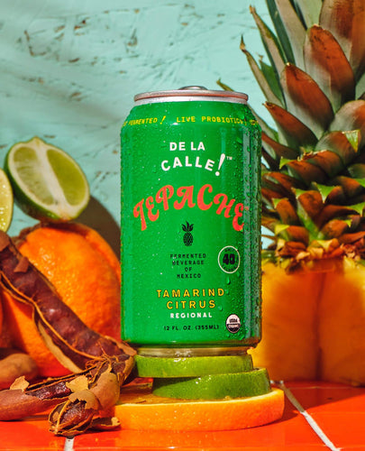 Tamarind Citrus Regional Tepache - De la Calle - 12 oz can