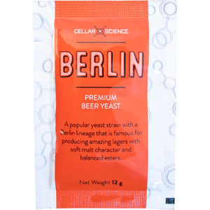 CellarScience® BERLIN Dry Lager Yeast - 12g packet